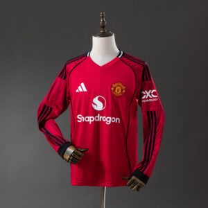 Manchester United 2025/26 Local (Manga Larga)